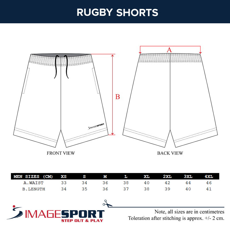 Shorts Dimensions